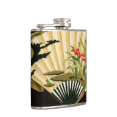 Flasques Ventilateur oriental criblé au design floral (Droite)