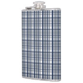 Flasques Ventilateur sportif Dallas Silver Navy Blue Plaid  (Gauche)