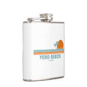 Flasques Vero Beach Floride Sun Palm Trees (Droite)