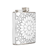 Flasques Verre de couleur rose (Droite)