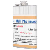 Flasques Verre de prise de commande RX amusant (Gauche)