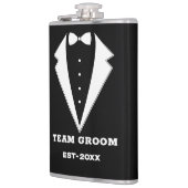 Flasques Verre de proposition pour garçons d'honneur, Team  (Gauche)