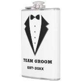 Flasques Verre de proposition pour garçons d'honneur, Team  (Gauche)