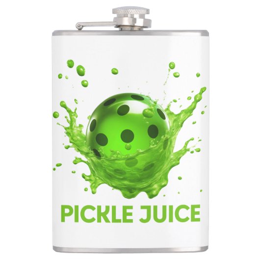 Flasques Verre Pickleball "Pickleball Juice" (Devant)
