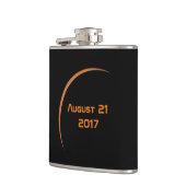 Flasques Vers le maximum 21 août 2017 Éclipse solaire parti (Gauche)