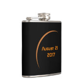 Flasques Vers le maximum 21 août 2017 Éclipse solaire parti (Droite)