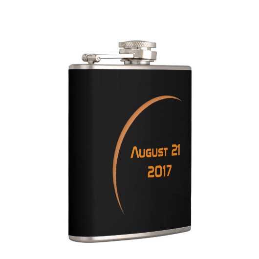 Flasques Vers le maximum 21 août 2017 Éclipse solaire parti (Droite)