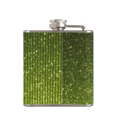 Flasques Vert olive Conserver Le Calme Avoir Votre Texte (Dos)