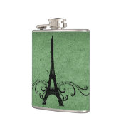 Flasques Vert Vintage Français (Gauche)