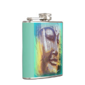 Flasques Vert visage bouddha (Droite)