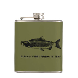 Flasques Vétérinaire de la pêche de combat de l'Alaska