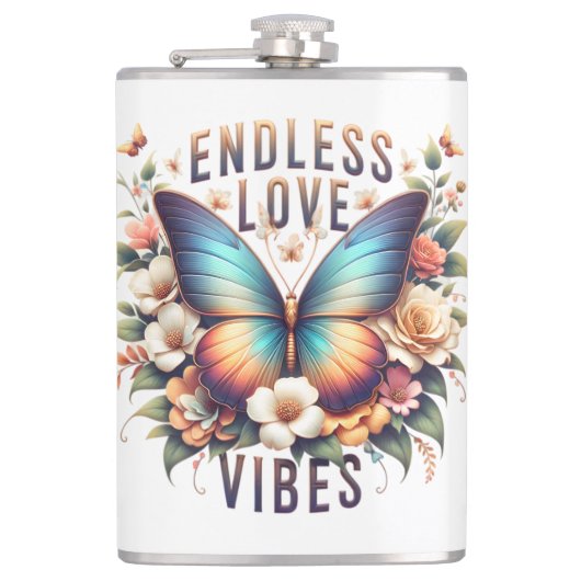 Flasques Vibrations d'amour éternel Papillon Art-96281 (Devant)