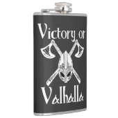 Flasques Victoire ou Valhalla - Helm et Ax (Droite)