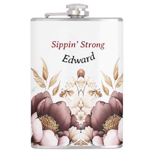 Flasques Victorian Peony Luxe Mariage Son vinyle enveloppé (Devant)