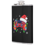 Flasques Video Game Controller Christmas Santa Hat Gamer Bo (Gauche)