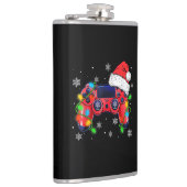 Flasques Video Game Controller Christmas Santa Hat Gamer Bo (Droite)