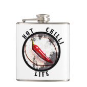 Flasques Vie de piment chaud (Devant)