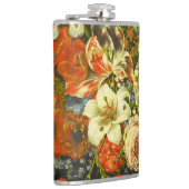 Flasques Vie morte avec fleurs et fruits (Droite)