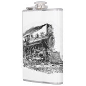 Flasques Vieille locomotive à vapeur (Gauche)