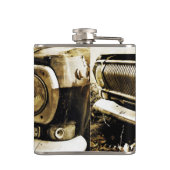 Flasques Vieux phares de voiture classique (Dos)