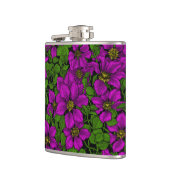 Flasques Vigne Clematis rose (Gauche)