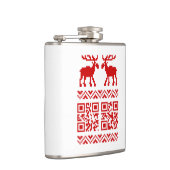 Flasques Vilain Sweater QR Code Bonne année! (Droite)