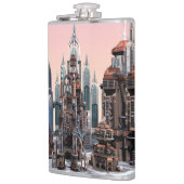 Flasques Ville futuriste (Gauche)