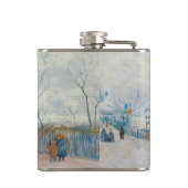 Flasques Vincent van Gogh - Impasse des Deux Frères (Dos)