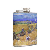 Flasques Vincent van Gogh - Meules de blé avec des moissonn (Droite)
