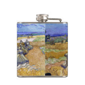 Flasques Vincent van Gogh - Meules de blé avec des moissonn (Dos)