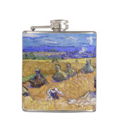 Flasques Vincent van Gogh - Pile de blé avec les lecteurs (Devant)