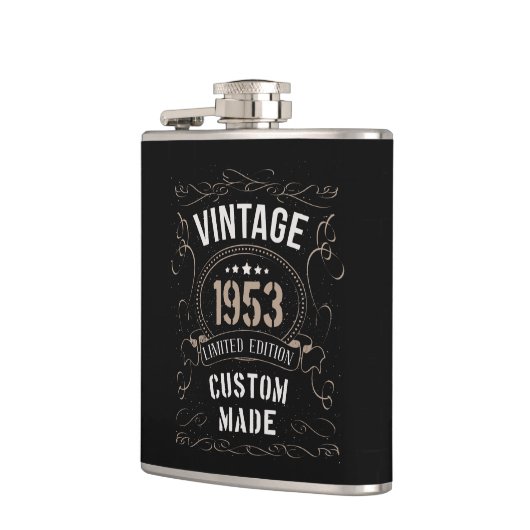 Flasques Vintage 1953 Limited Edition Personnalisé (Gauche)