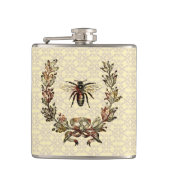 Flasques Vintage couronne d'abeilles (Devant)