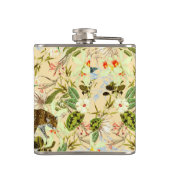 Flasques Vintage Flower Jungle Tropical (Dos)