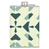 Flasques Vintage Geometric Pattern (Dos)