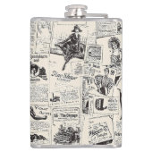 Flasques Vintage Newspaper   (Dos)