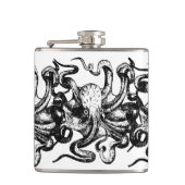Flasques Vintage Octopus Nautical Themes (Devant)