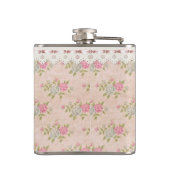 Flasques Vintage rose Floral (Dos)