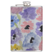 Flasques Vinyl Fleur sauvage d'été enveloppé (Devant)