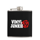 Flasques Vinyl Junkie (Devant)