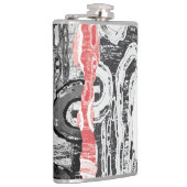 Flasques Vinyl Wrapped Flask – Abstract Land (Droite)
