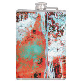 Flasques Vinyl Wrapped Flask – Corrosion Pulse (Dos)