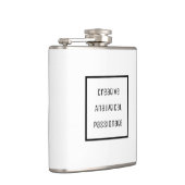 Flasques Vinyle Créatif, Analytique, Passionné Enveloppé (Droite)