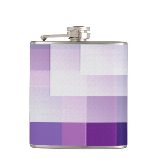 Flasques Violet et blanc (Devant)