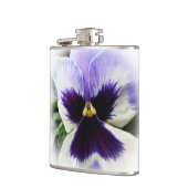 Flasques violet profond sur blanc (Gauche)