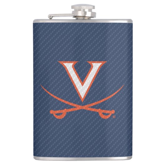 Flasques Virginia Cavaliers fibre de carbone (Devant)
