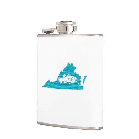 Flasques Virginia Wave Fishing (Gauche)