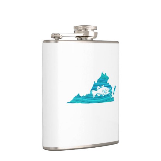 Flasques Virginia Wave Fishing (Droite)