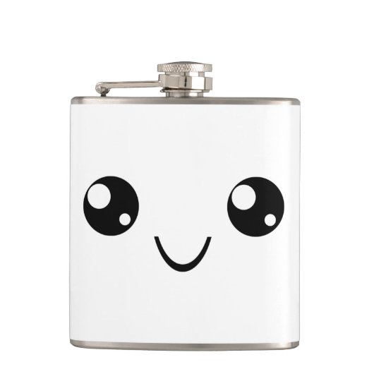 Flasques Visage souriant (Devant)