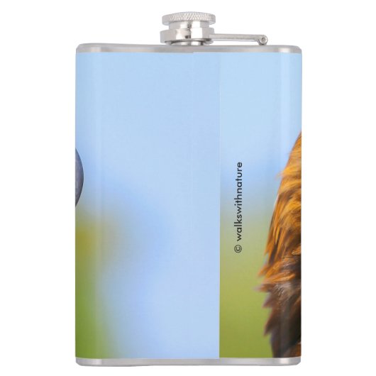 Flasques Vision d'un bel aigle d'or jeune (Dos)